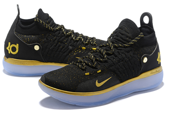 Nike KD 11 Black Gold - Click Image to Close